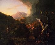 Thomas Cole Landscape with Dead Tree oil painting artist